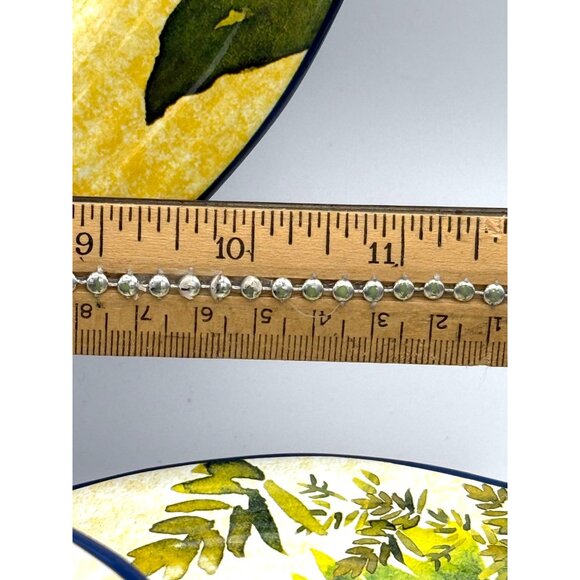 Pier One Melamine Butterflies & Flowers 11" Dinner Plates Set of 4 /Do Not Micro - Picture 3 of 6